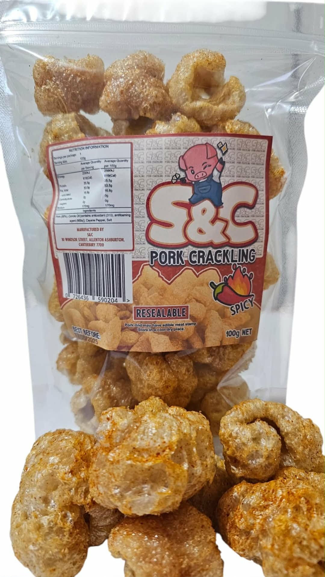 Pork Crackling (SPICY)